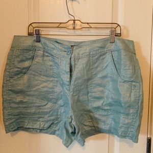 Tommy Bahama Women’s 100% Linen 16 Shorts